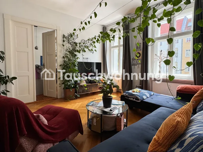 Tauschwohnung: Sonnige 3-Zimmer-Altbauwohnung in ruhiger Wilmersdorfer Lage — photo 1